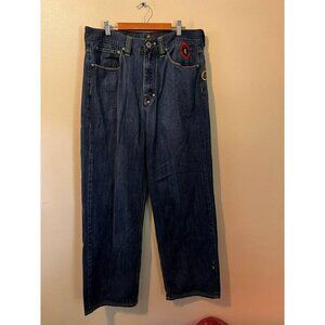 Men's Coogi Logo Design Jeans Size 36 x 34 [EXCELLENT]